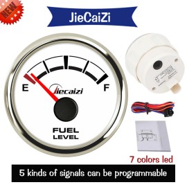 Jiecaizi Fuel Level Gauge 0-90 ohms 16-158ohms 240-33ohms 0-190ohms 7 Colors LED