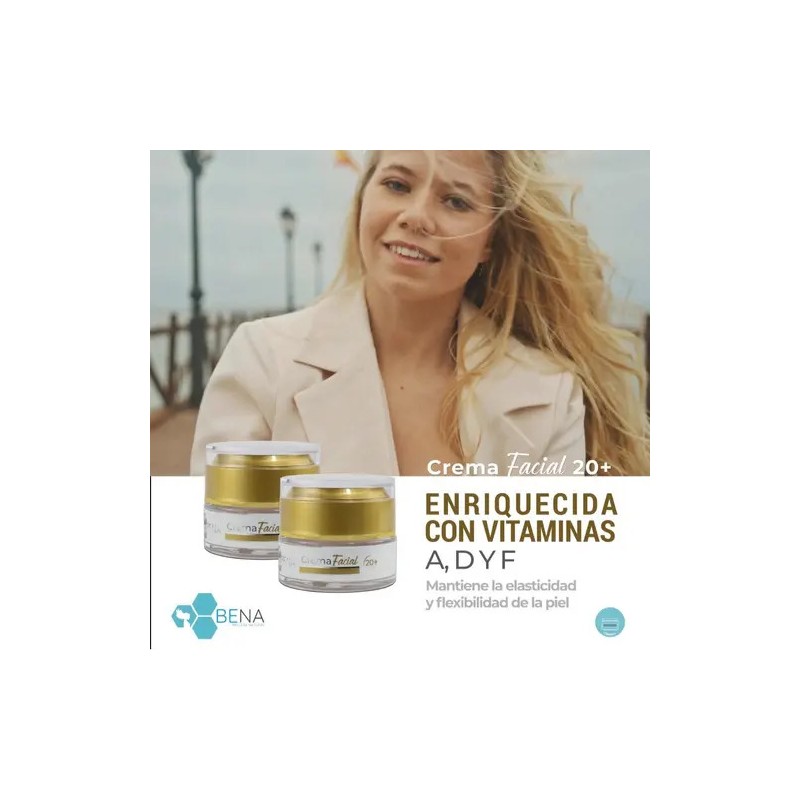 Bena Belleza Natural Crema Facial Día Noche Vitamina E A