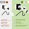 Idzo Deck Hook for Bird Feeder, 43in Deck Bird Feeder,