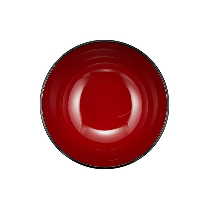 Mitani M16523-4 Yamanaka Lacquerware Soup Bowl, Brown, 4.9 inches (12.5