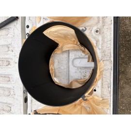 New Old Stock ORIGINAL VINTAGE TRAFFIC LIGHT VISOR SHIELDS SIGNAL COVERS 12”