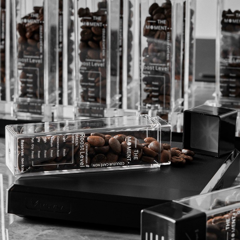 MUVNA Single Espresso Bean Storage - 12 Tubes Coffee Bean
