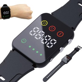 Seathestars Heatstroke Index Meter, Heatstroke Prevention Goods, Band, Heatstroke Meter, Heat Stroke Alarm, Alarm Band, Alert Band, Automatically Measures Every 15 Seconds, Sound, Color, Vibration,