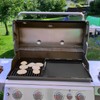 Cooking Griddle Inserts and Grate for Weber Genesis II 400