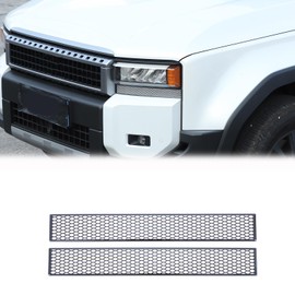 Headlight Lower Trim Cover Compatible with Toyota Land Cruiser 250 Prado J250 LC250 2024 2025 Accessories, Front Bumper Grille Headlight Lower Molding Trim (Black)