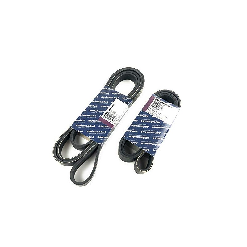 Primary + Secondary Drive Serpentine Belt Set for 06-09 Range