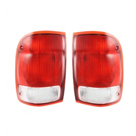 For Ford Ranger 2000 Tail Light Assembly Driver and Passenger Side | Pair | Replacement For FO2800149, FO2801149 | 762405600925, 615343141862