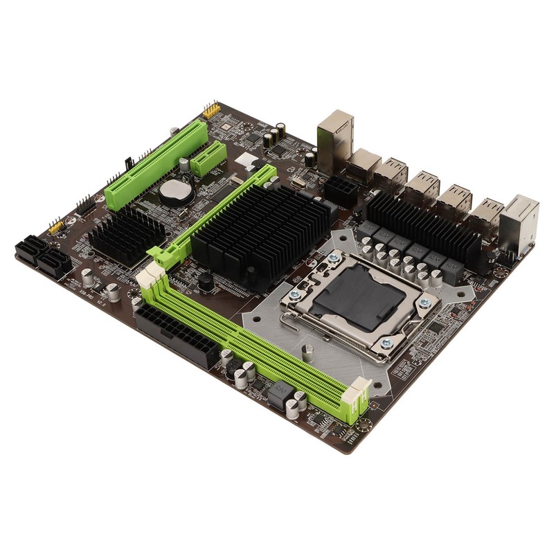 X58 Pro DDR3 Motherboard Dual Channel 2 DDR3 4 SATA2.0
