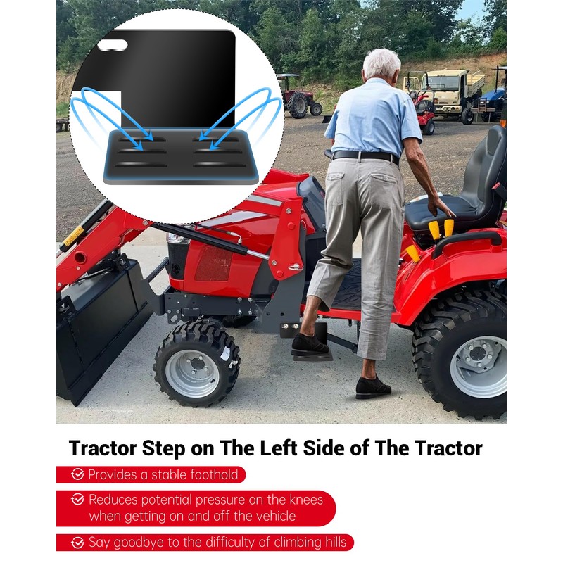 Tractor Step Compatible with Massey Ferguson GC 17xx Sub Compact