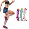 Extreme Fit Compression Socks - Knee High for Running, Athletics,