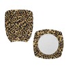 Tongluoye Leopard Computer Chair Covers Stretchable Office Chair Cover Dorm