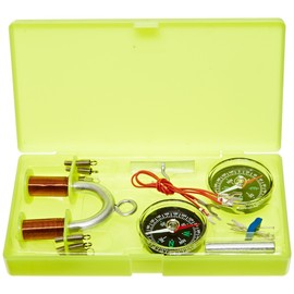 United Scientific EMKIT2 Electromagnet Kit with Instruction Manual and Plastic Storage Case
