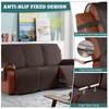 Ruaozz Waterproof Recliner Sofa Cover 1-Piece Couch Covers for Reclining