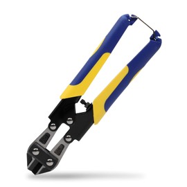 8-inch Jewelry Making Chains Cutter with Bi-Material Ergonomic Handle Grip, Security Lock, Chrome Vanadium Steel Blade for Wire, Cables, Small Screws