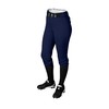 EvoShield Women's Standard Mid Rise Fastpitch Pants, Navy