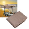 Swing Top Cover Replacement Outdoor Waterproof Dustproof Garden Swing Chair