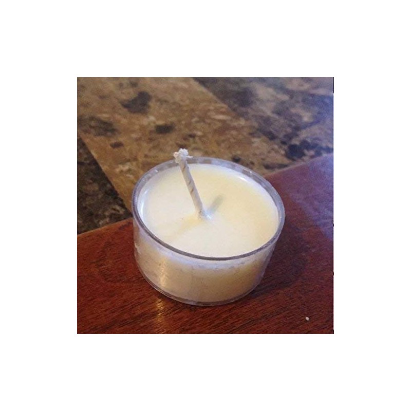 Unscented Natural Soy Wax Tealight Candle 20 Pack