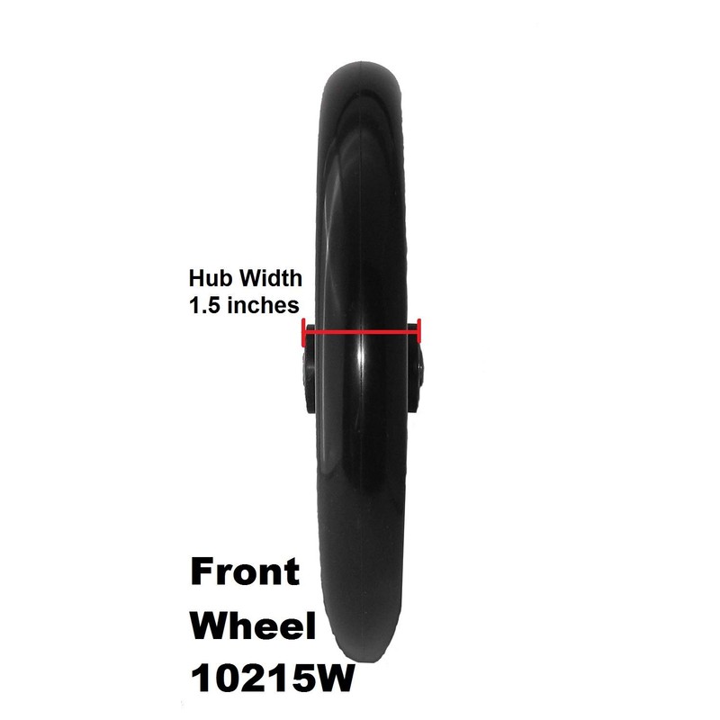 Drive Replacement Parts for Go-Lite Bariatric Steel Rollator Model 10215