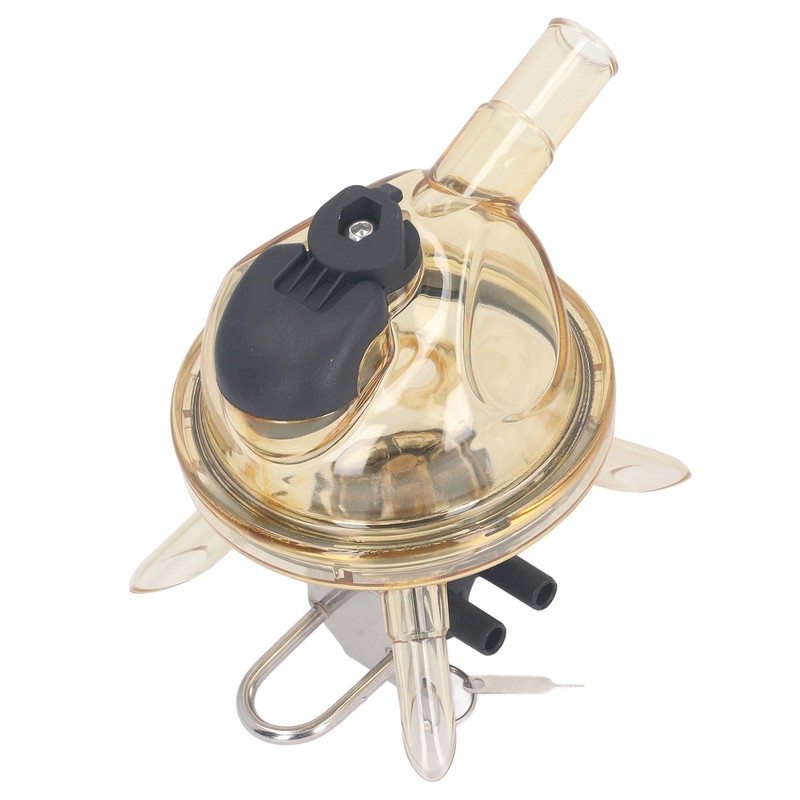 Milking Claw Transparent Cover Stainless Steel Base 380cc Milk Collector