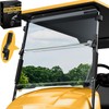 EXOEMTS Golf Cart Windshield for EZGO TXT 1995-2013, Foldable Clear