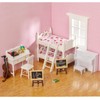 SAMCAMI Miniature Dollhouse Furniture 1 12 Scale - Wooden Dollhouse