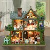 Meideh DIY Miniature House Kit - Wooden Miniature Dollhouse Kit