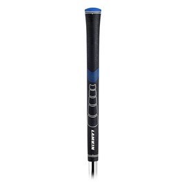 Lamkin Sonar + Standard Golf Grips, Swinging Grips, New GENESIS Hybrid Compound, Black/Blue