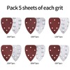 30pcs Mouse Sanding Pads, Mouse Detail Palm Sander Pads, 11