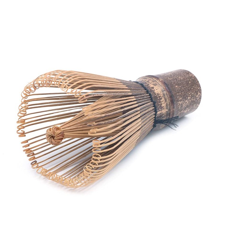 ANCLLO Chasen Matcha Powder Whisk Black Bamboo Japanese Tea Ceremony