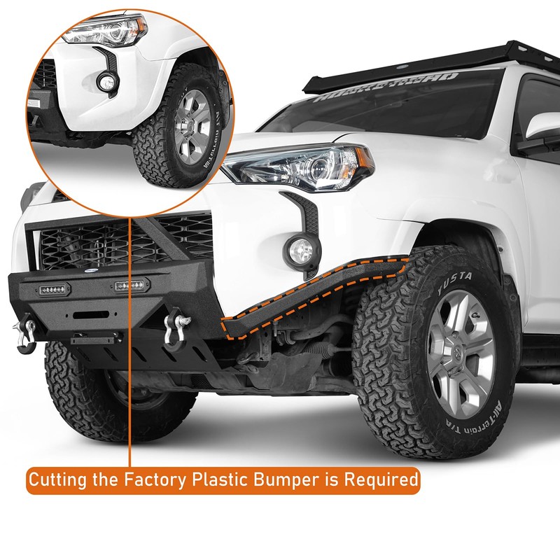 u-Box 4Runner Viper Cut High Clearance Additions Compatible Front Stubby