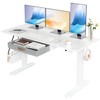 Seang Standing Desk with Drawer, 55" x 24" Height Adjustable