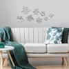 HILIUS Maple Leaf Wall Decor, 8 Pack Resin 3D Wall