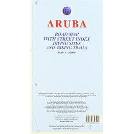 Aruba - 1/28.000 Road and Travel Map