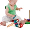 2Pcs Sand Hammer Maraca Shaker Rattle Portable Percussion Instrument Musical