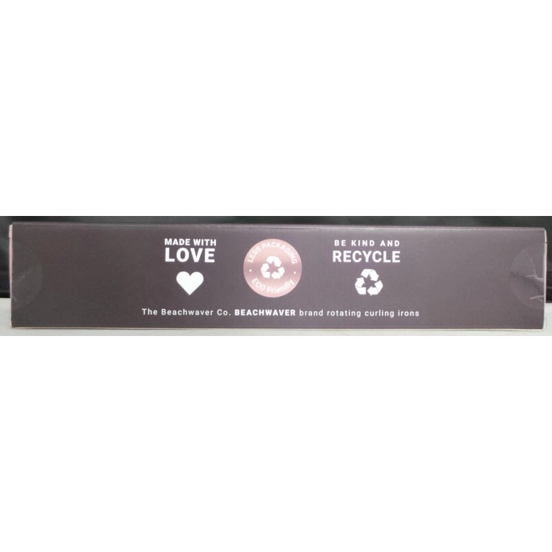 BEACHWAVER Co B1 Rotating Curling Iron Midnight Rose Even Heat