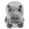 Zappi Co 100% Recycled Plush Hippo Toy (23cm Length) Stuffed