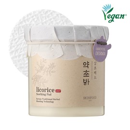 SKINFOOD Licorice Soothing Pad 60P - SKINFOOD Licorice Soothing Pad 60P