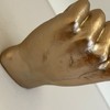 Darthome Hand Wall Decoration Champagne Gold Resin Come Here Finger