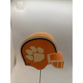 Clemson Tigers Helmet Car Antenna/ Pencil Topper Cap Foam ACC Game Day