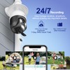 SYMYNELEC 5GHz/2.4GHz Light Bulb Security Camera Outdoor Waterproof 2.5K, Dual-Band