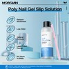 Morovan Nail Polygel Slip Solution: Salon-Grade Slip Liquid & Dual