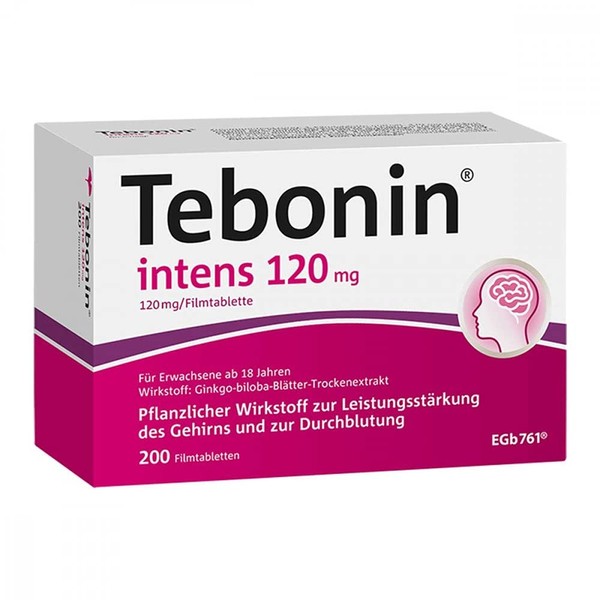 Tebonin Intens 120 mg Tablets Pack of 200