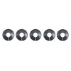 Grey Round Plastic Blank Rack Size Dividers - Multi-Pack (10)