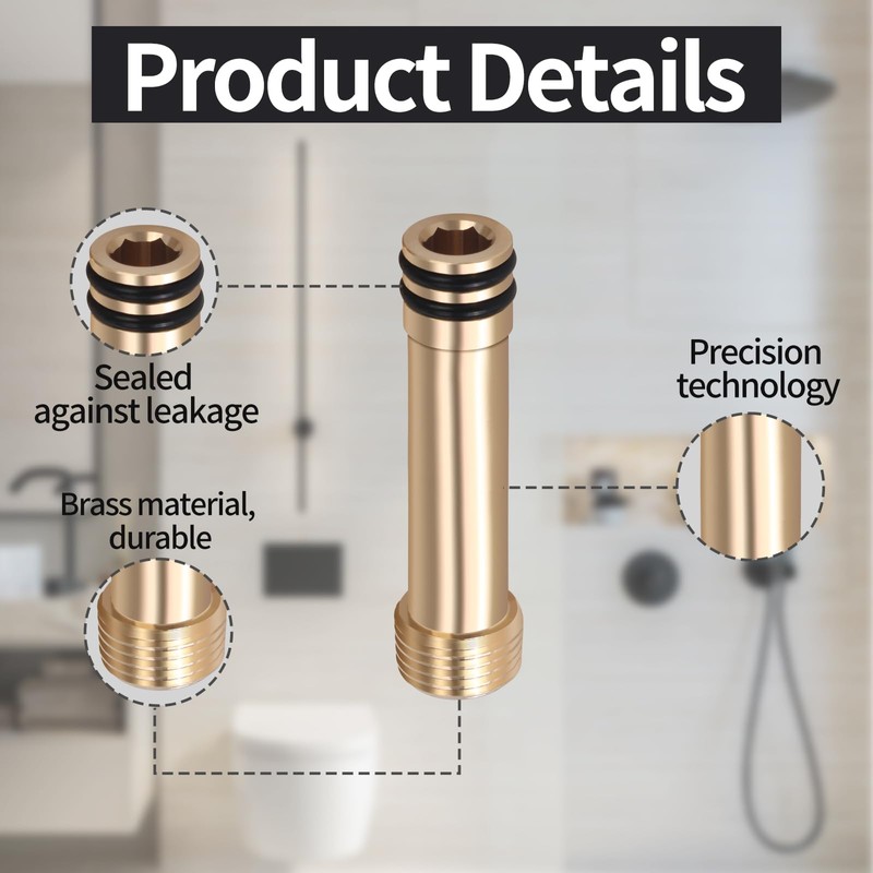 1247986 Supply Adapter Asm-0.313-0.813 Roughin,Extender To Mount The Shower Drop