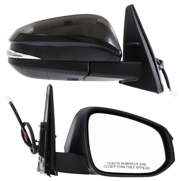 Topraco Passenger Right Side Mirror fit for Toyota 4Runner 2014-2017