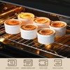 MALACASA Ramekins 12 oz Oven Safe, Porcelain Creme Brulee Ramekins