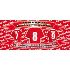 Manchester Reds Football Shirt Silver Aluminium Two Lid Unisex Water Bottle Gift Team-Manchester-United