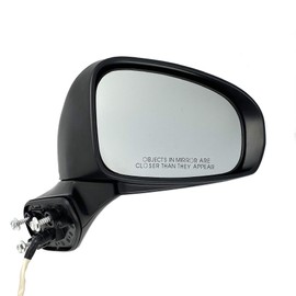 Spieg Passenger Side Mirror for 2012-2017 Toyota Prius V Power Adjustment Heated Manual Folding Painted White 5 Pins Right TO1321286