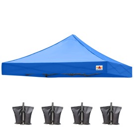 ABCCANOPY Replacement Canopy Top for Pop Up Canopy Tent (10x10, Royal Blue)