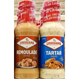 Howard's Louisiana Sauces: Cocktail Sauce, Remoulade Sauce, Tartar Sauce (You Choose) - 1 Remoulade, 1 Tartar